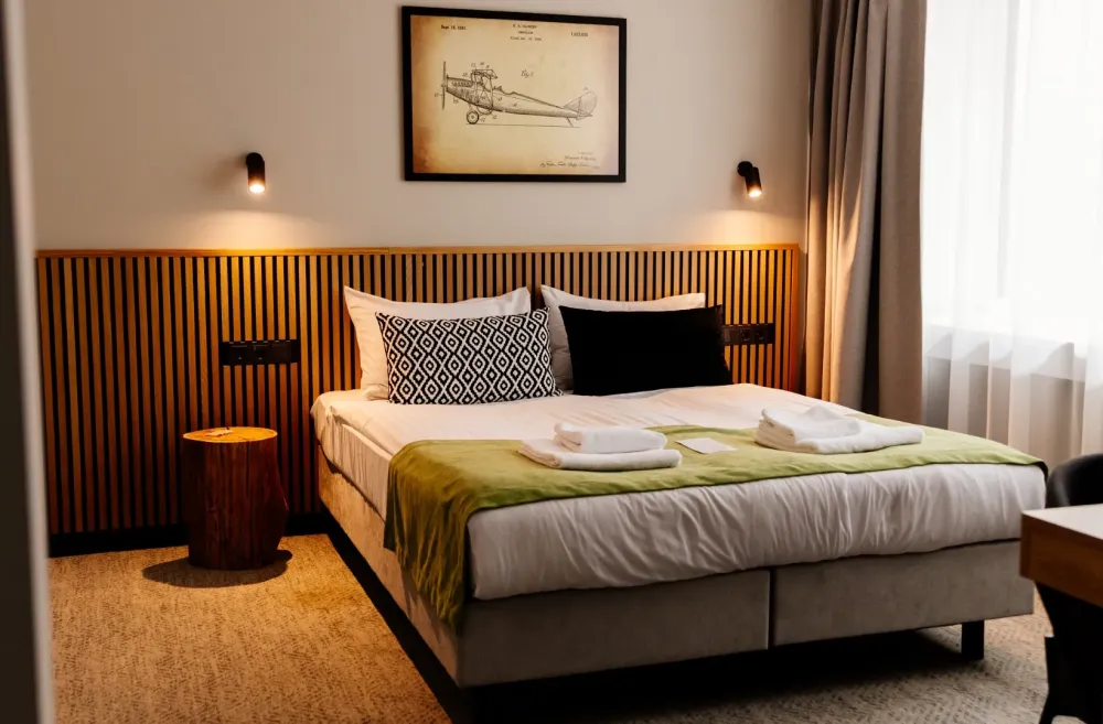 chambre moderne rustic hotel